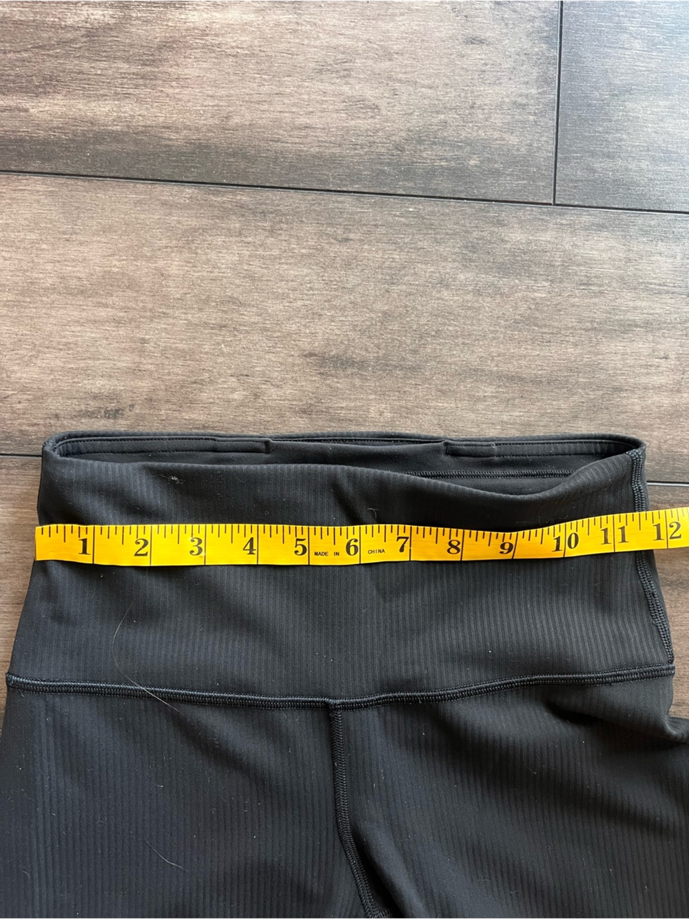 Lululemon Wunder Train High-Rise Ribbed Tight 25 Size 4 Black Women’s Leggings - Picture 10 of 11